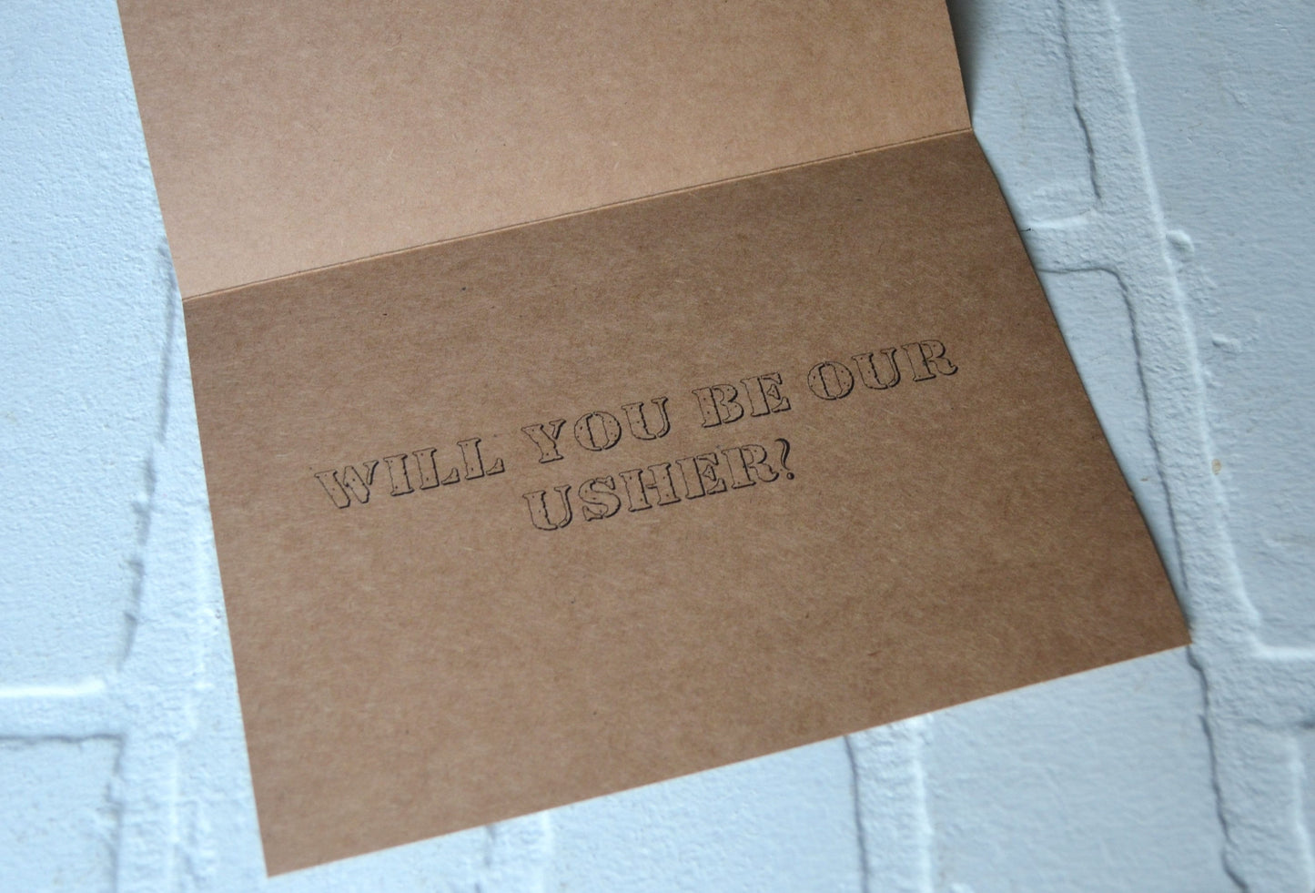 LETS get WEIRD | groomsmen proposal cards | wedding party invite