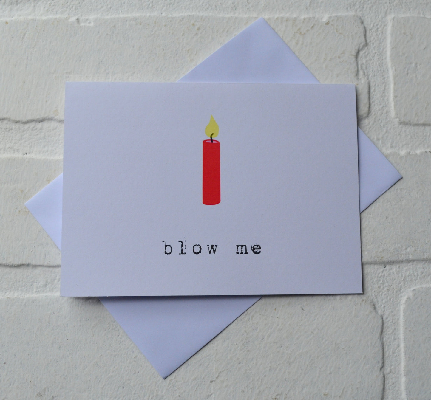 BLOW ME BIRTHDAY card funny birthday card funny birthday card 50th birthday 40th birthday 60th birthday birthday birthday candle dirty card