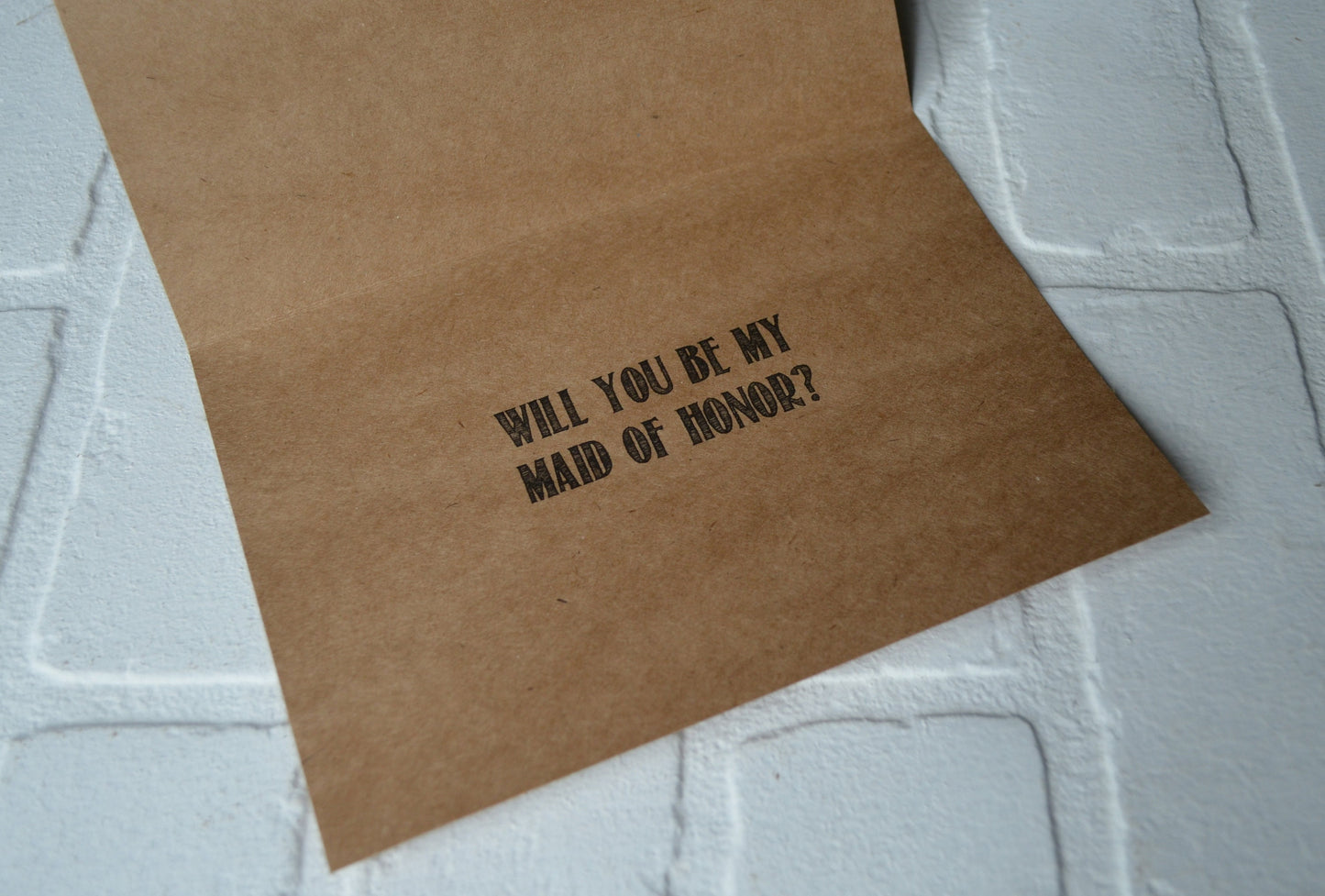 I cannot say I do without you | bridesmaid proposal card | wedding party invite