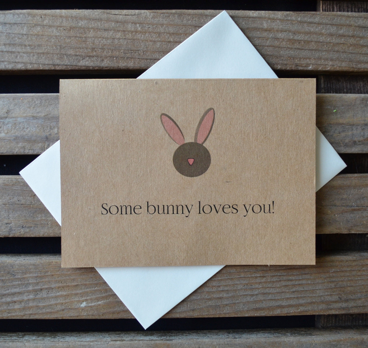 Some bunny loves you | Happy Easter | Holiday Card