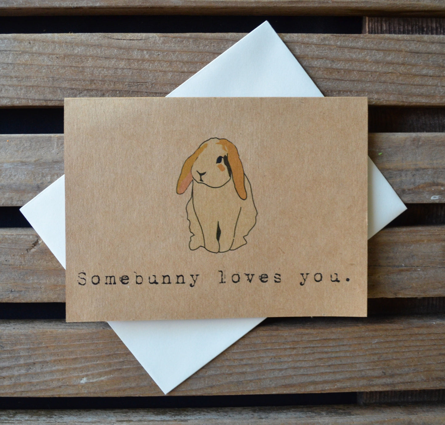 Some bunny loves you | Happy Easter | Holiday Card