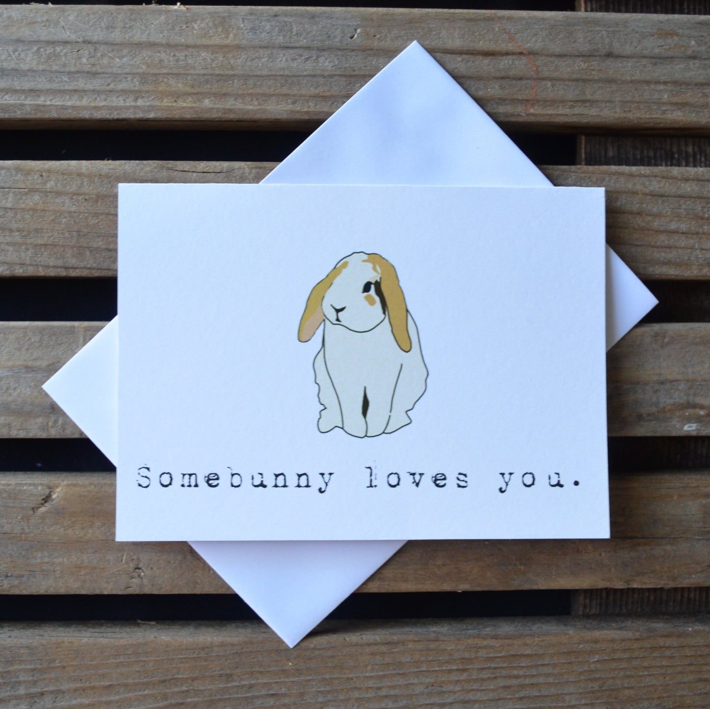 Some bunny loves you | Happy Easter | Holiday Card