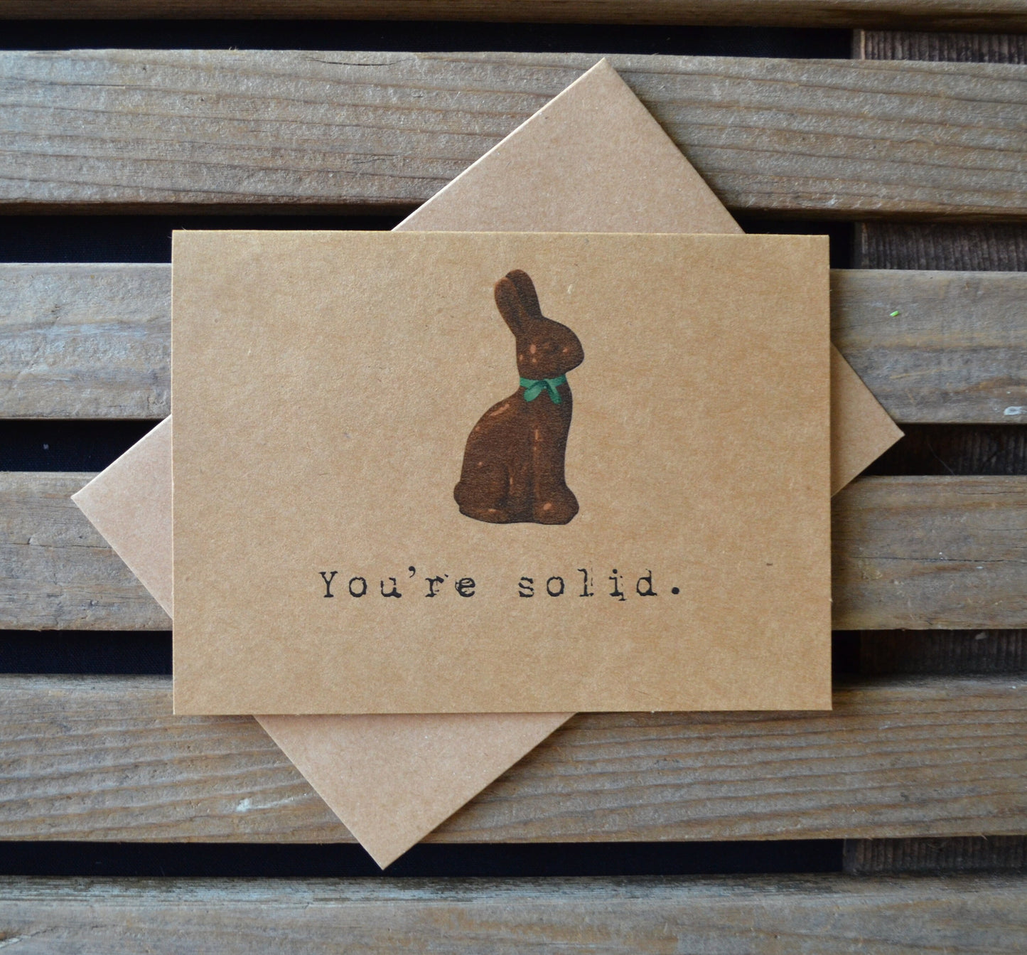 You're solid | Happy Easter | Holiday Card