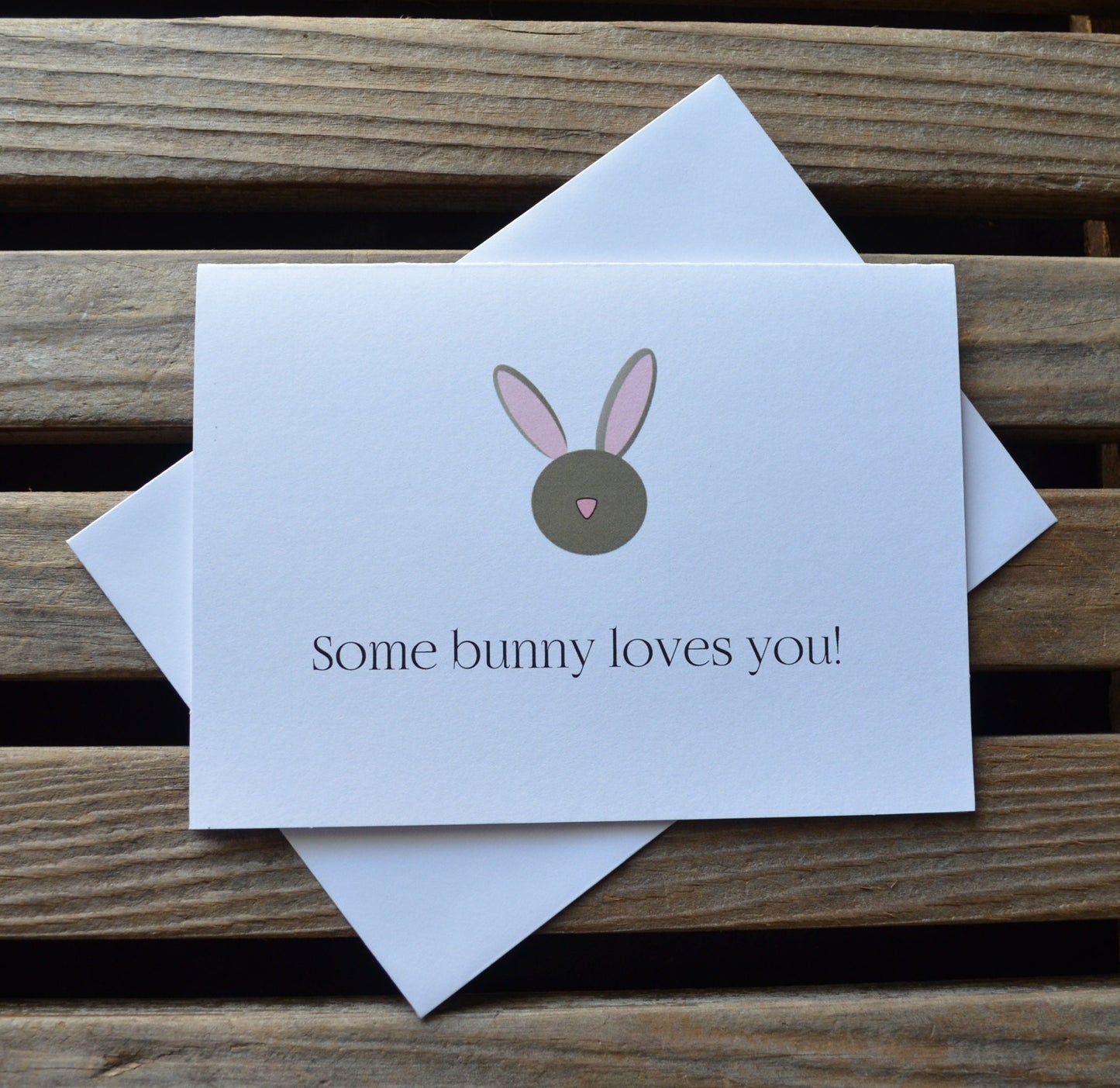 Some bunny loves you | Happy Easter | Holiday Card