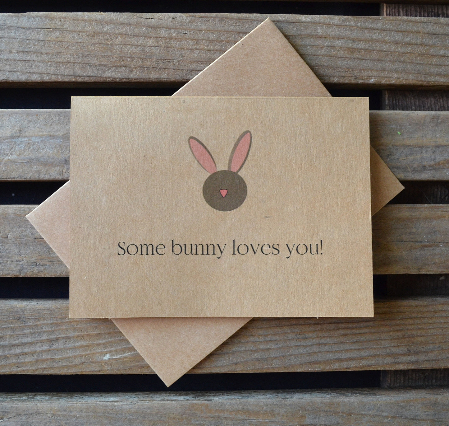 Some bunny loves you | Happy Easter | Holiday Card