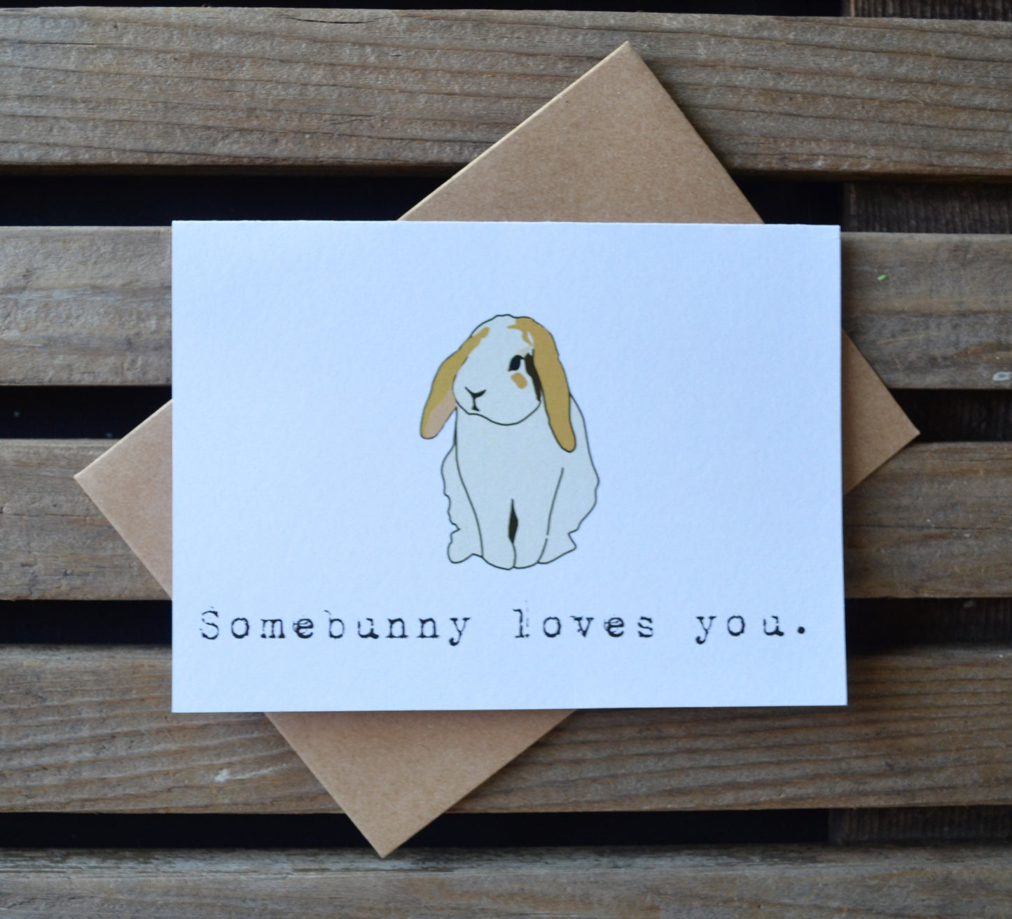 Some bunny loves you | Happy Easter | Holiday Card