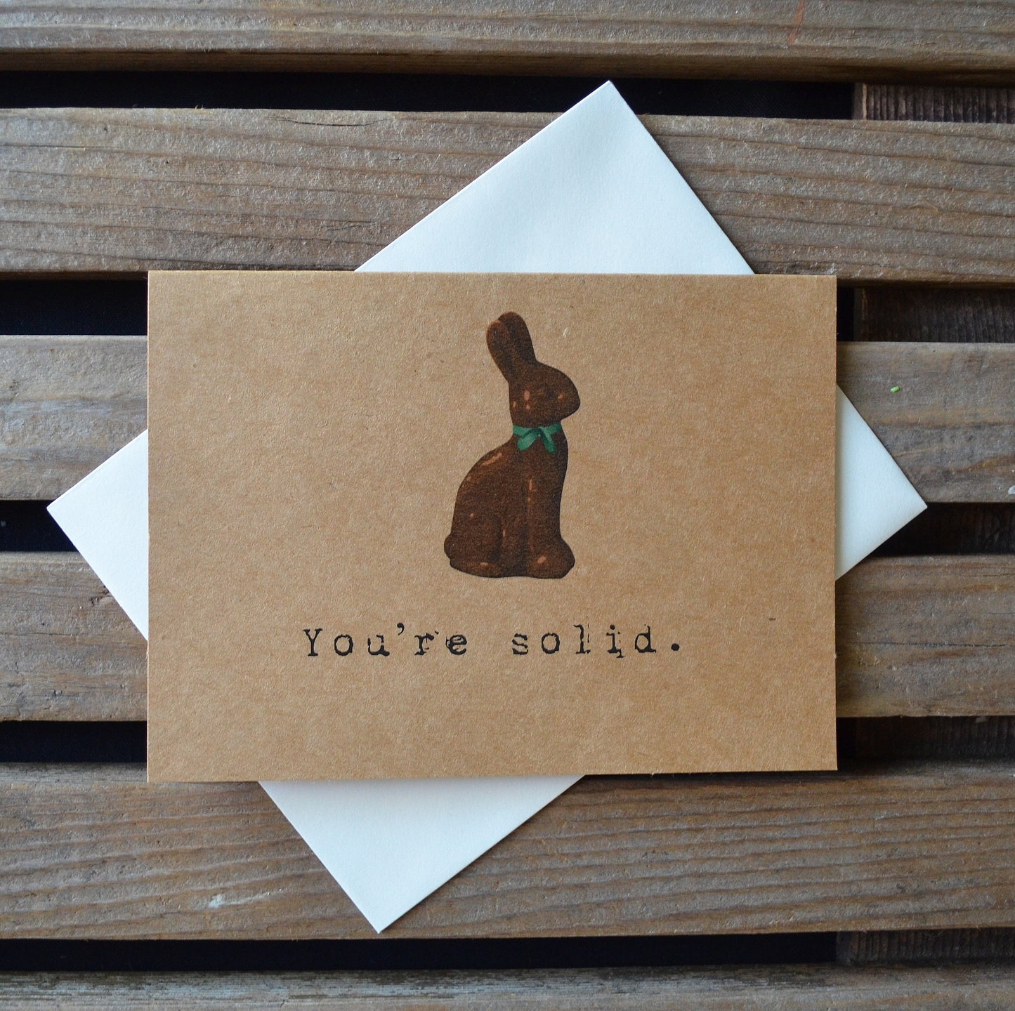 You're solid | Happy Easter | Holiday Card