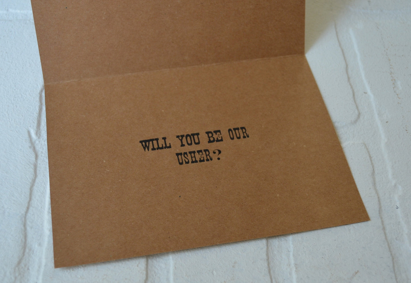 HUNT is OVER groomsmen proposal cards | wedding party invite