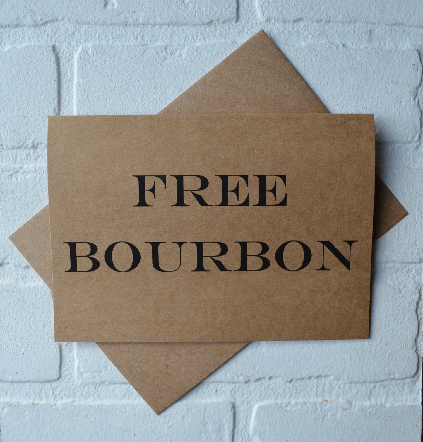 Free bourbon | groomsmen proposal card | wedding party invite