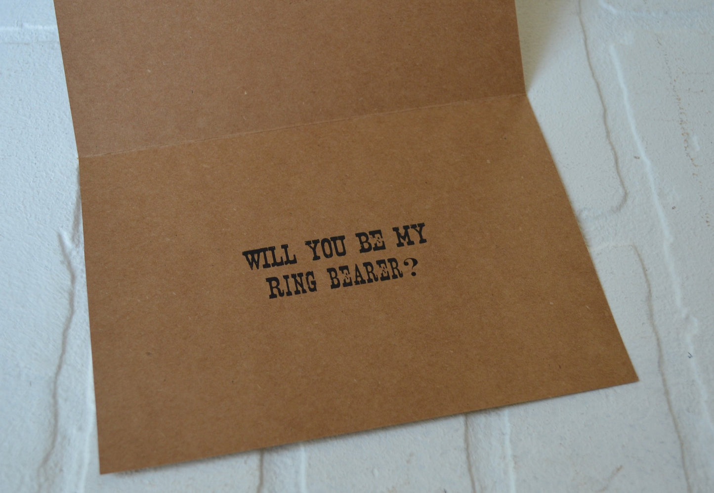 HUNT is OVER groomsmen proposal cards | wedding party invite