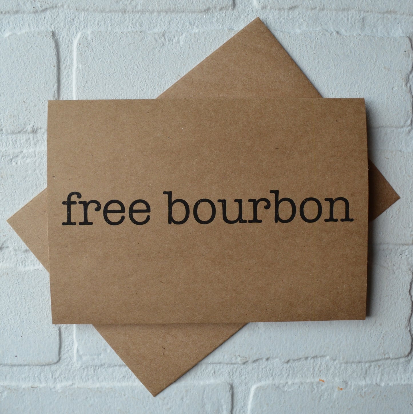 Free bourbon | groomsmen proposal card | wedding party invite