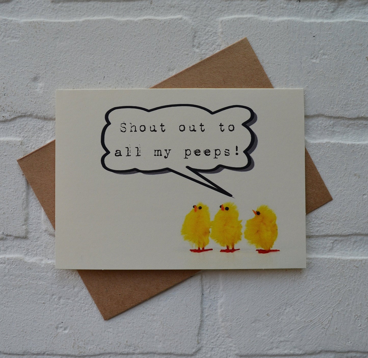 Shout out to all my peeps | Happy Easter | Holiday Card