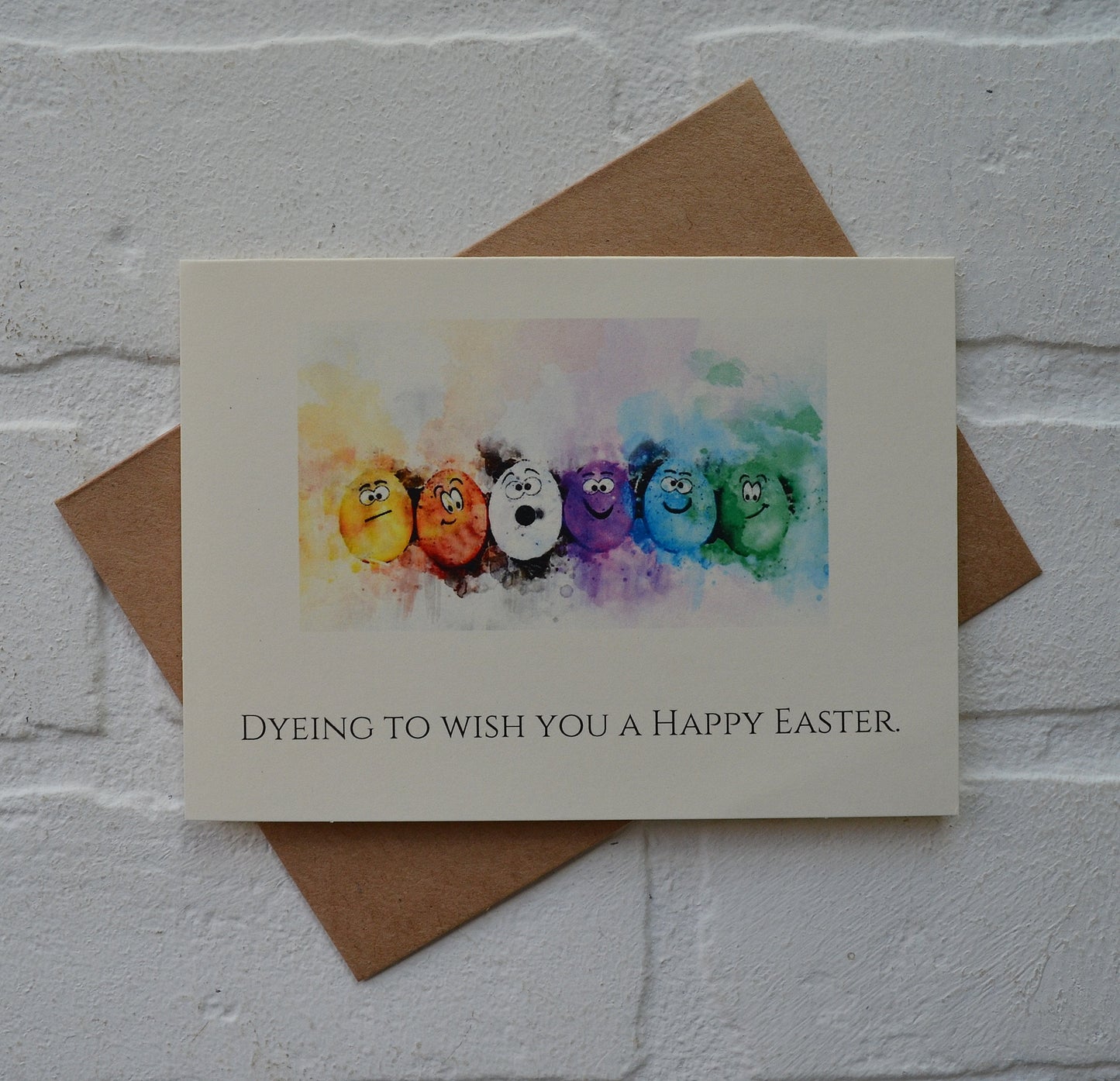 Dyeing to wish you a Happy Easter | Happy Easter | Holiday Card