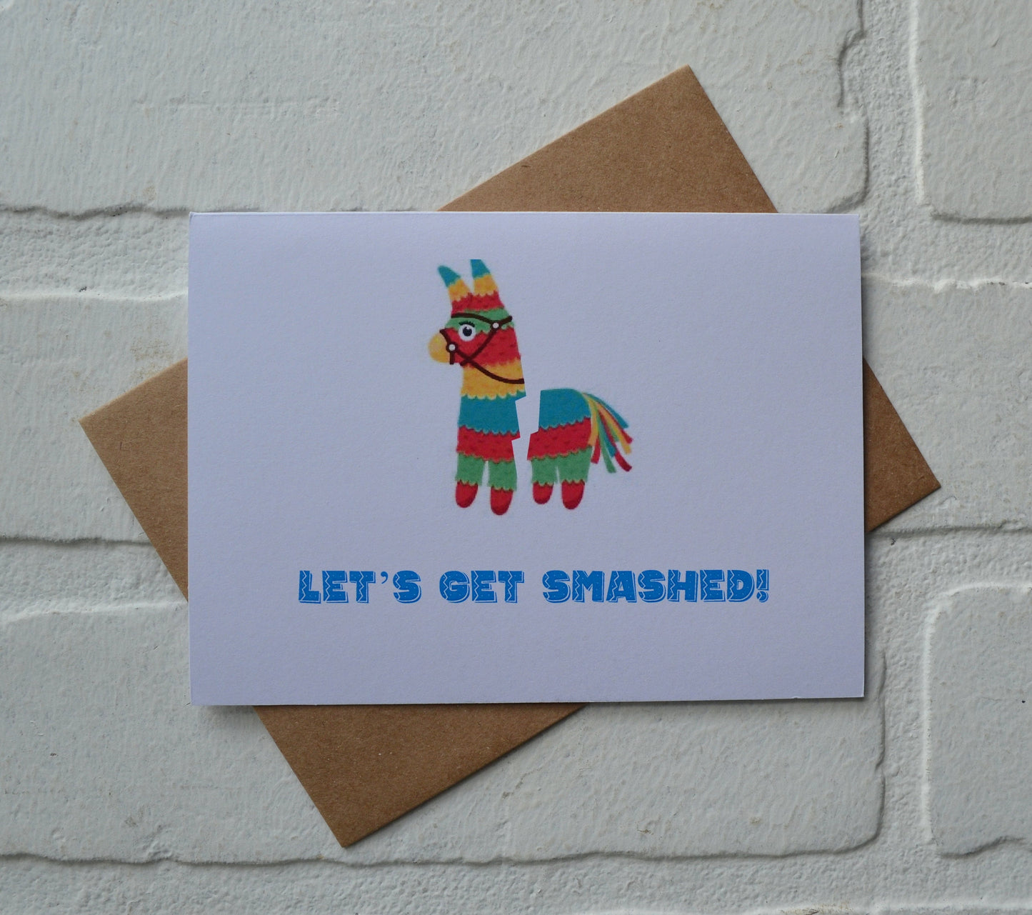 Let's get smashed | Happy Cinco de Mayo | holiday greeting card