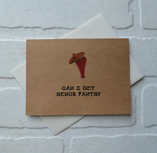 Can I get senor pants | Happy Cinco de Mayo | holiday greeting card