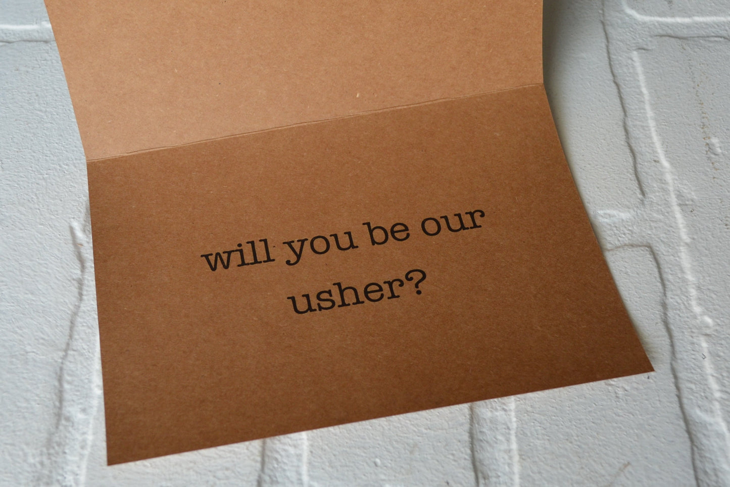 MY FUTURE wife made me groomsmen proposal cards | wedding party invite