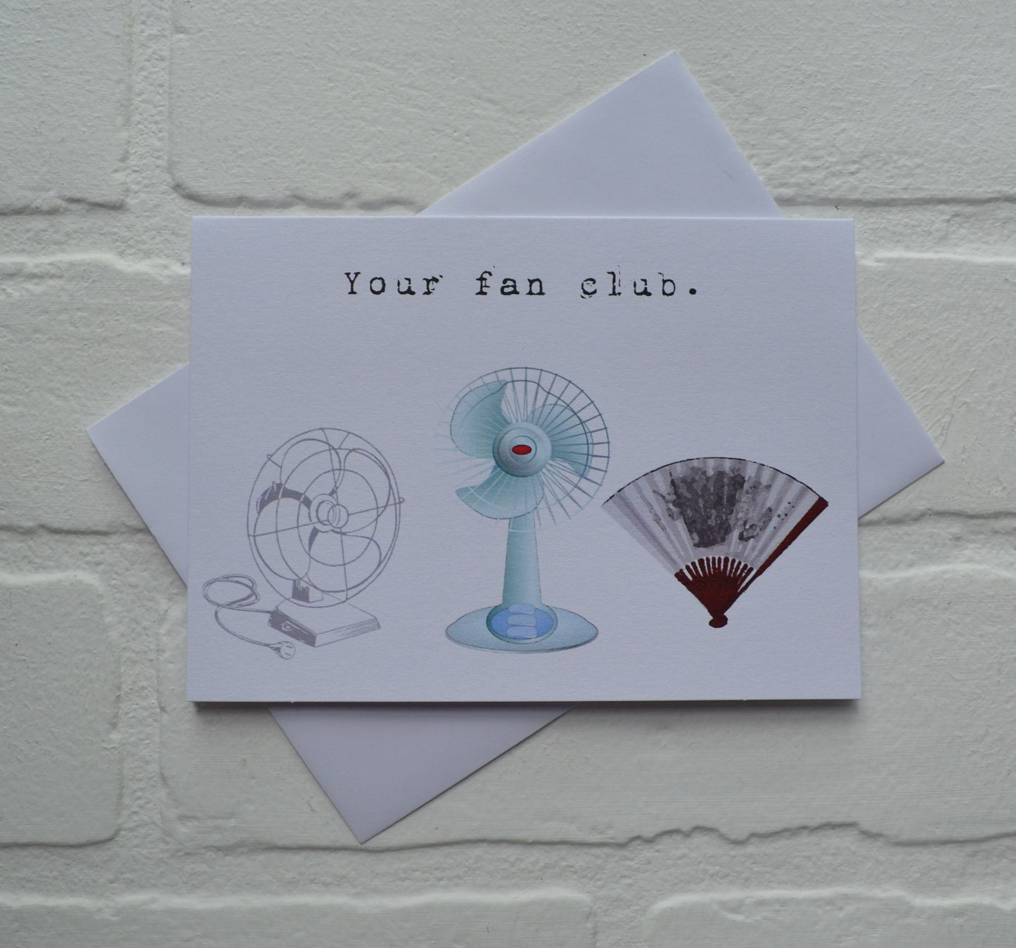 Your fan club | Encouragement & Congratulations Greeting Cards | Love Card