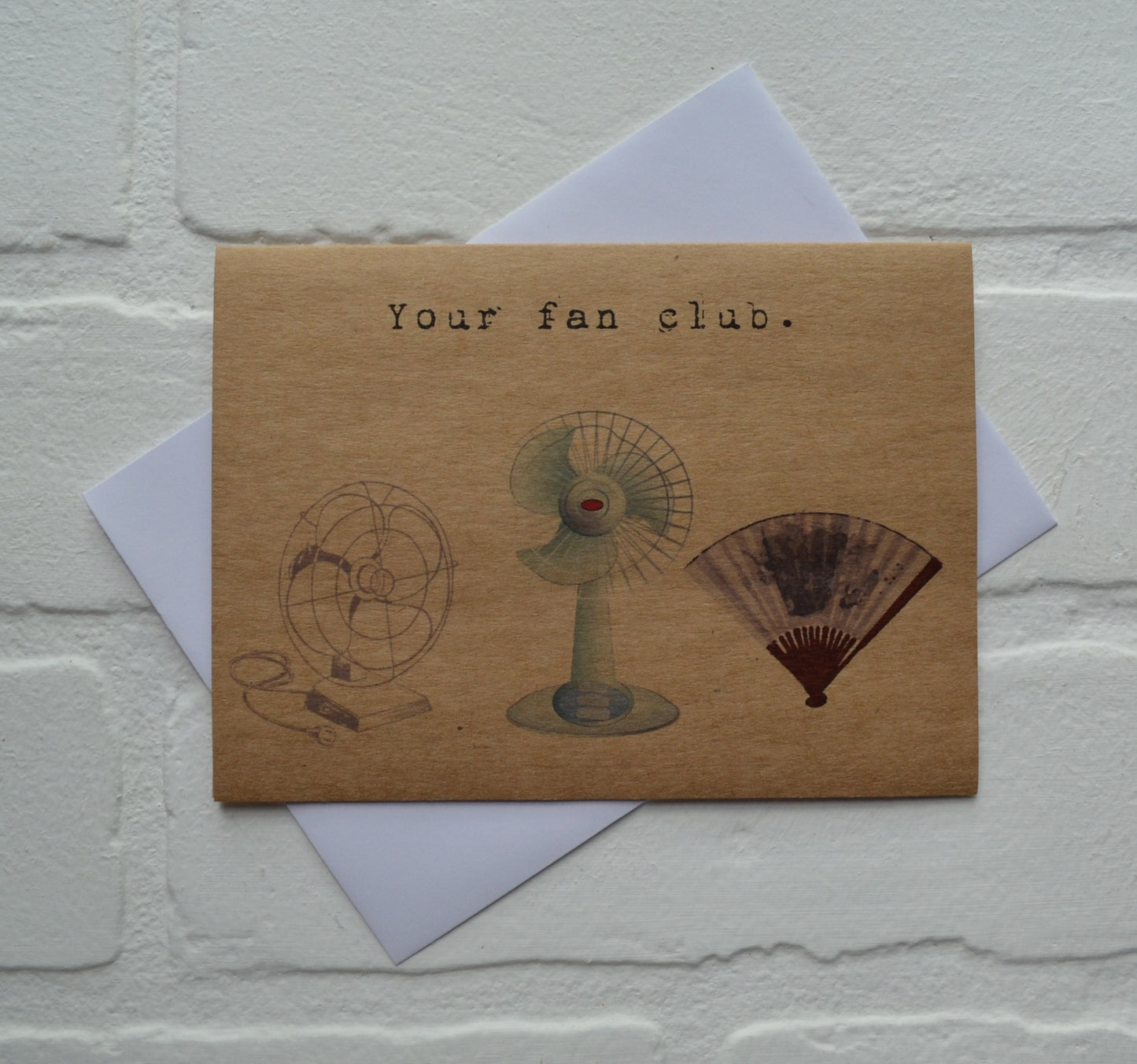 Your fan club | Encouragement & Congratulations Greeting Cards | Love Card