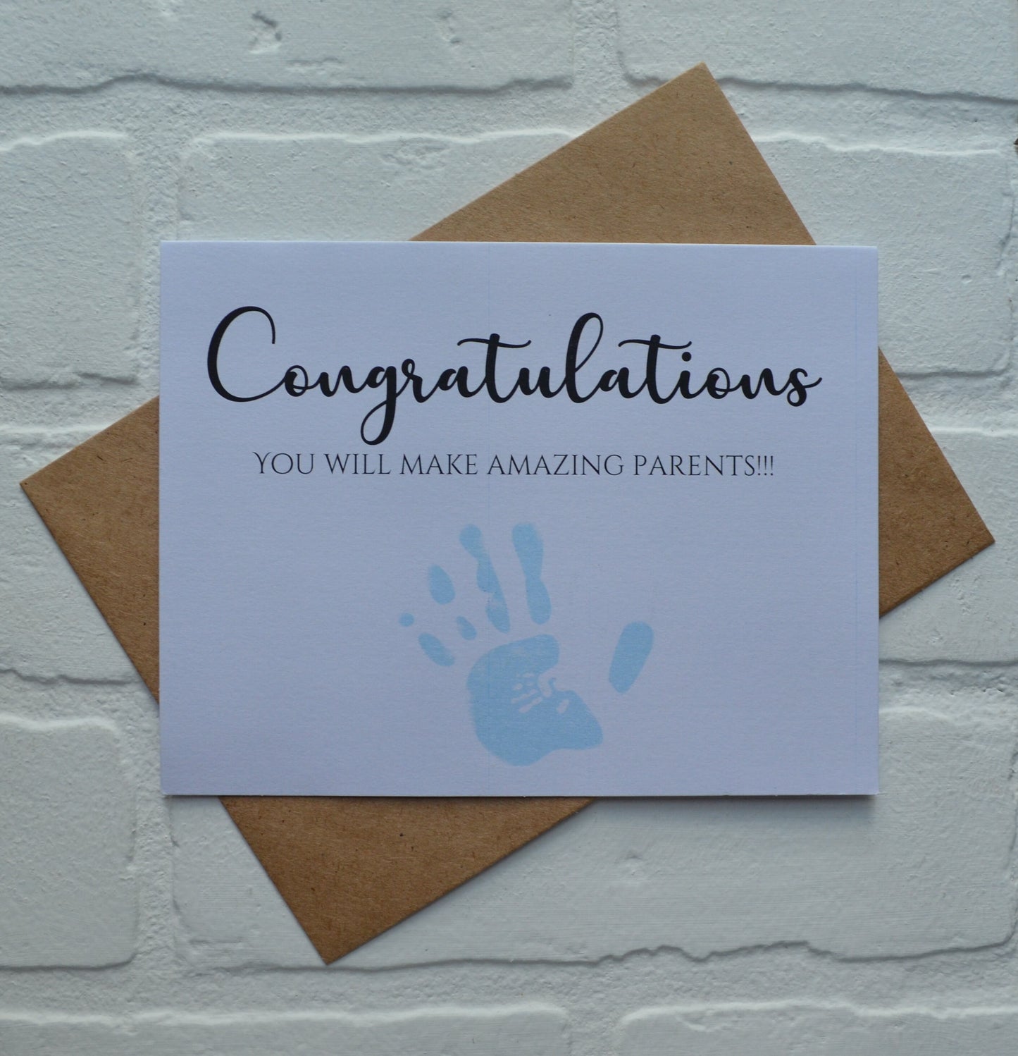 Congratulations you will make amazing parents | new baby card | expecting parents | congrats