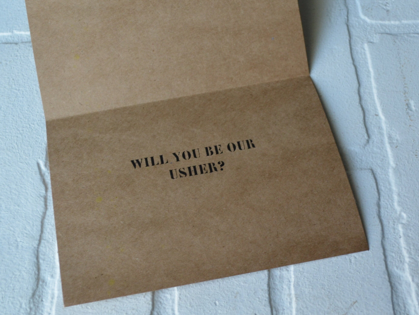 HUNT is OVER groomsmen proposal cards | wedding party invite