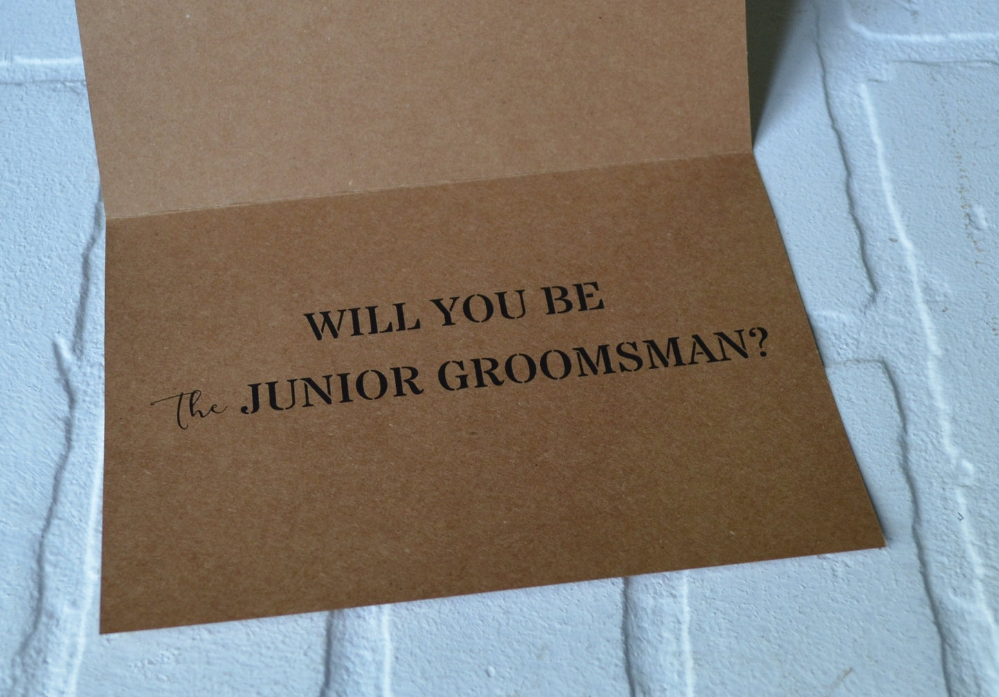 The MAN the MYTH the LEGEND | groomsmen proposal cards | wedding party invite