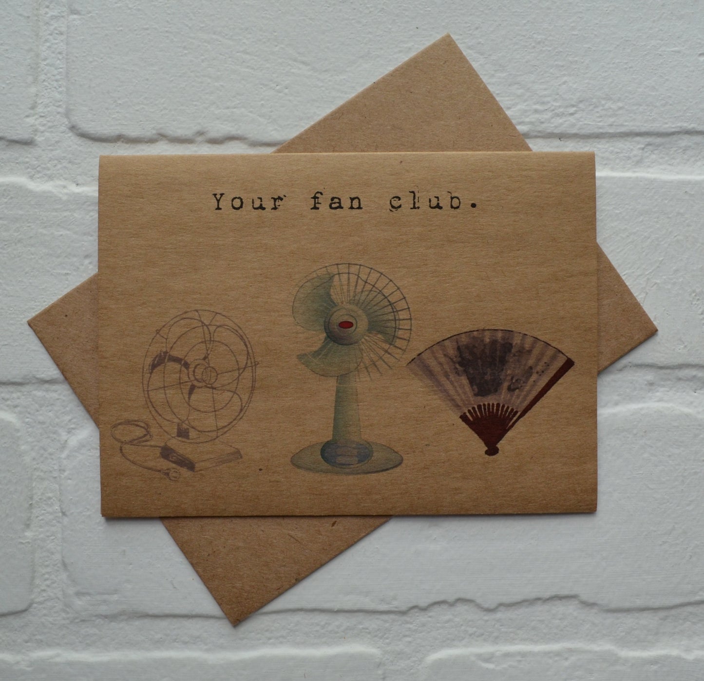 Your fan club | Encouragement & Congratulations Greeting Cards | Love Card