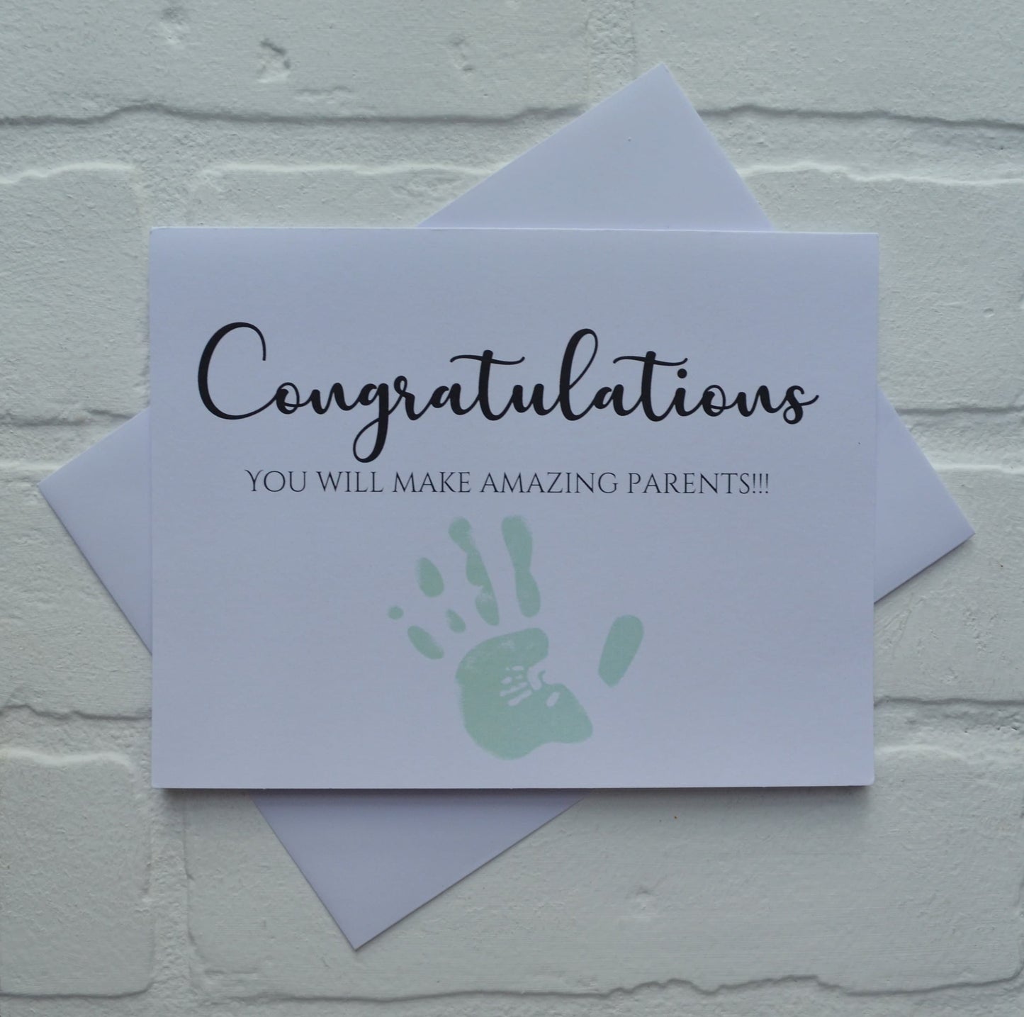 Congratulations you will make amazing parents | new baby card | expecting parents | congrats