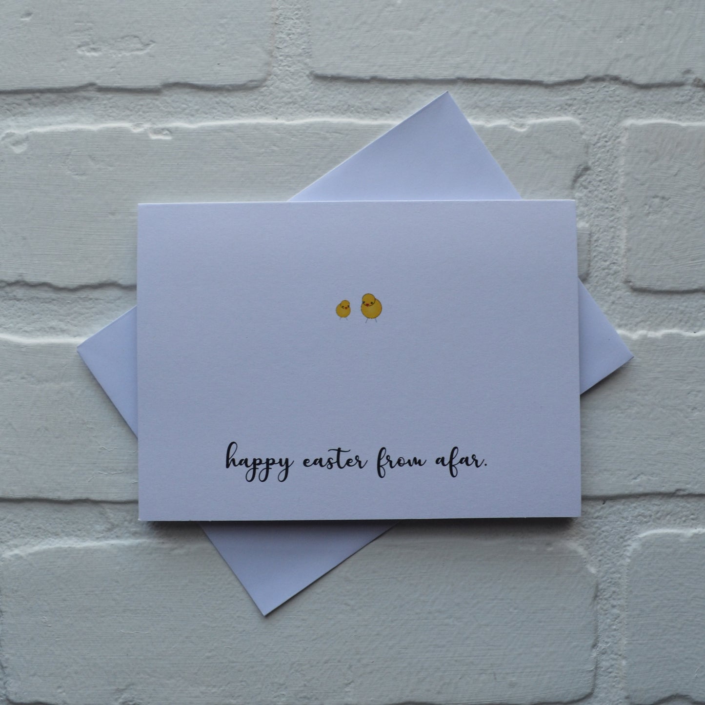 Happy Easter from afar | Happy Easter | Holiday Card