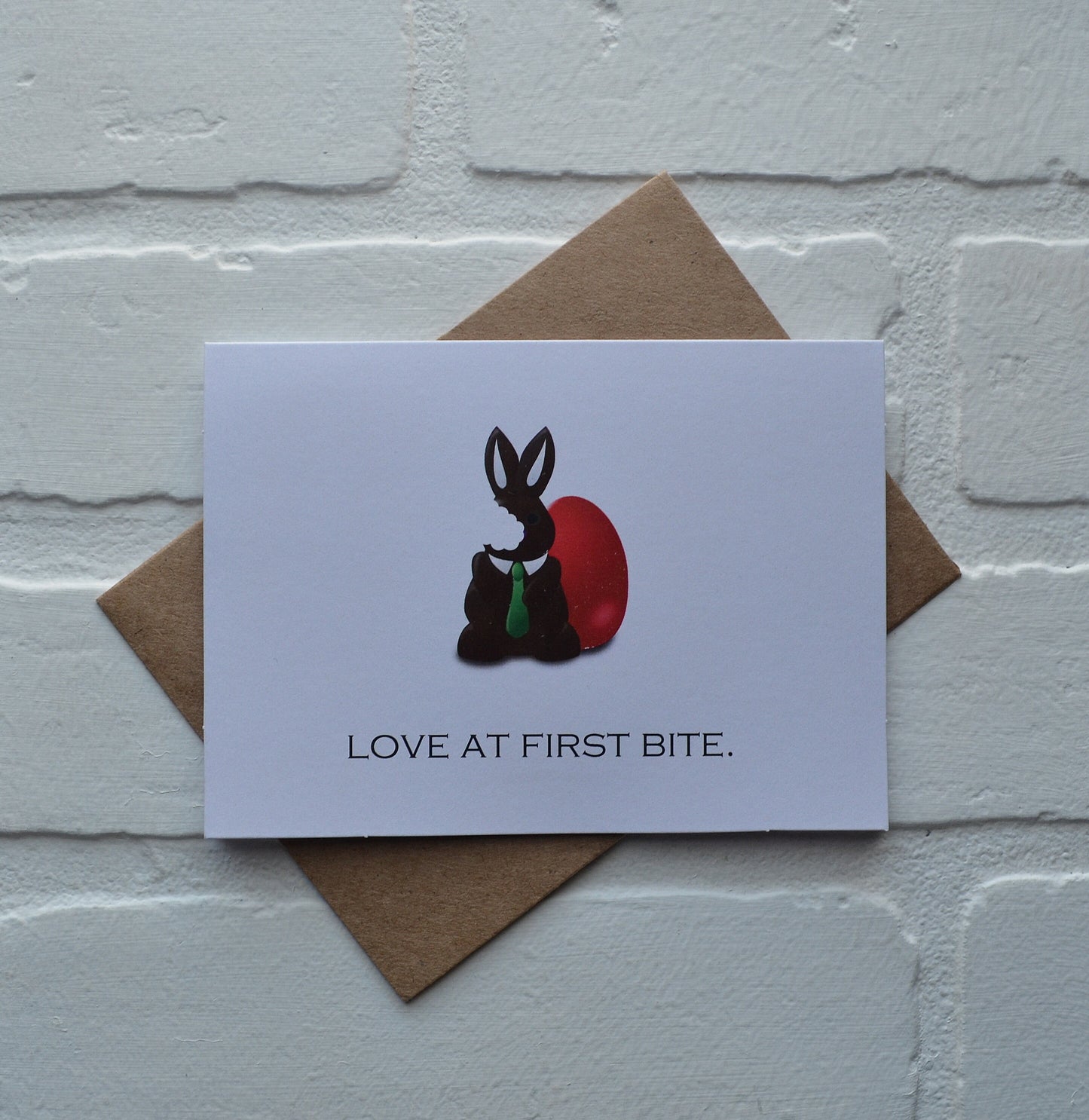 Love at first bite | Happy Easter | Holiday Card