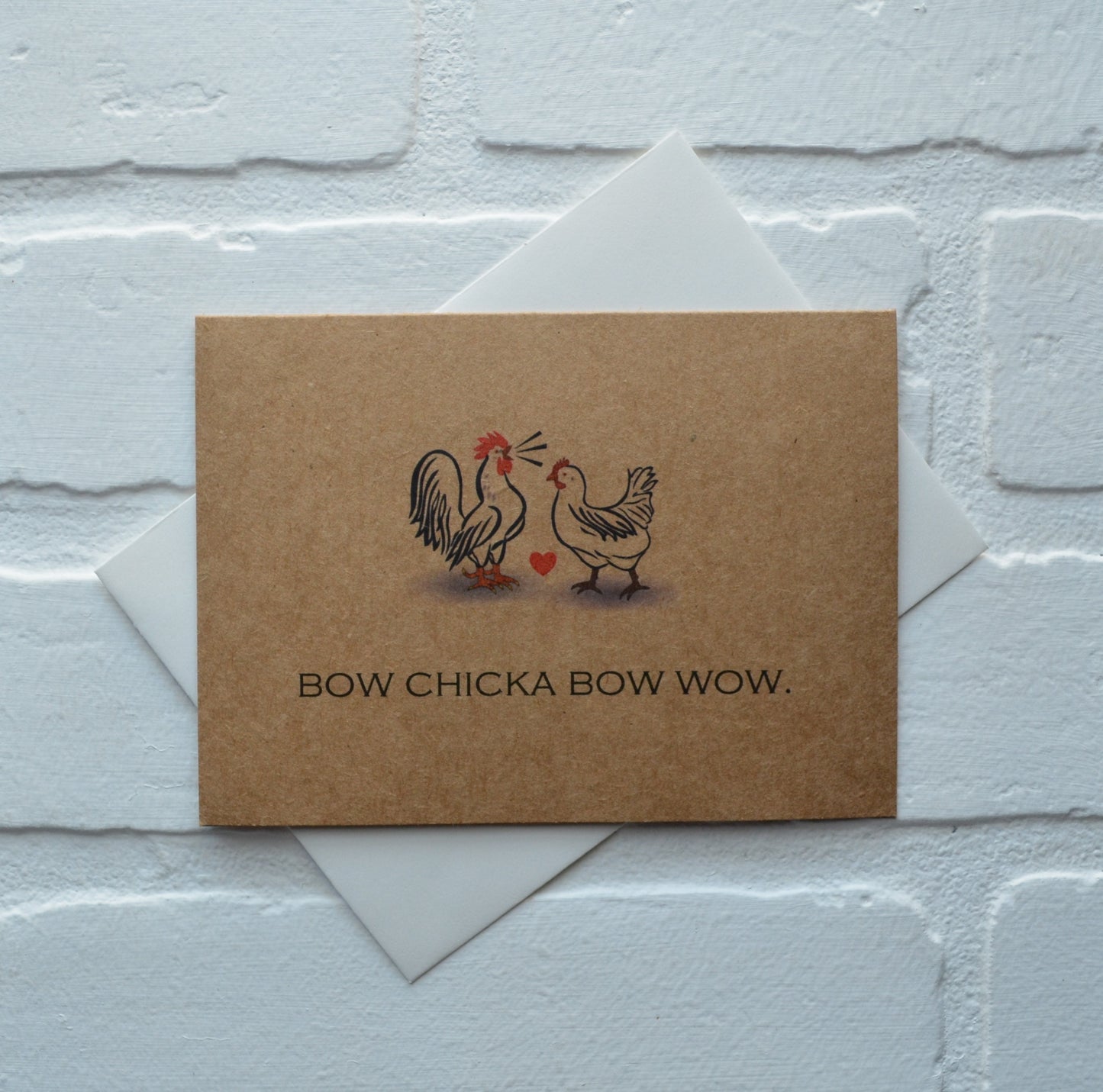 BOW CHICKA BOW WOW | Happy Easter | Holiday Card