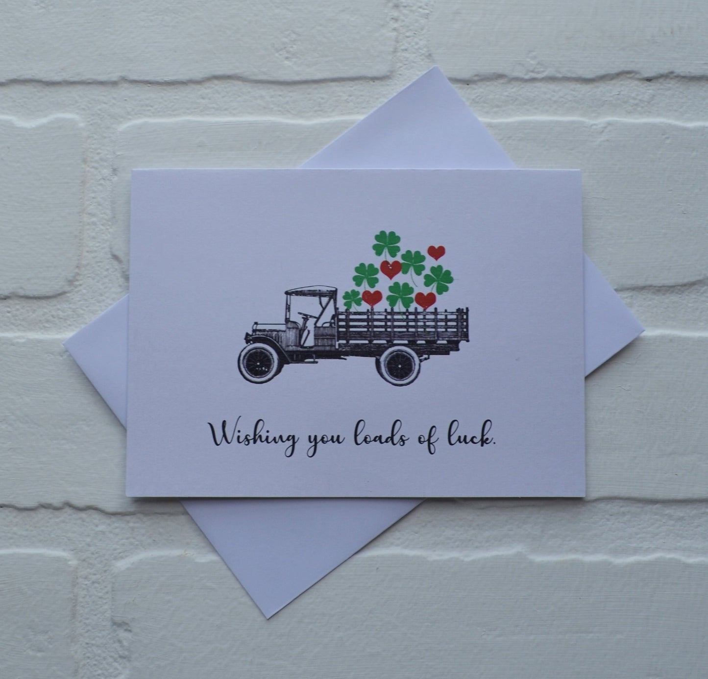 WISHING you LOADS of LUCK | Happy St. Patrick's Day greeting cards