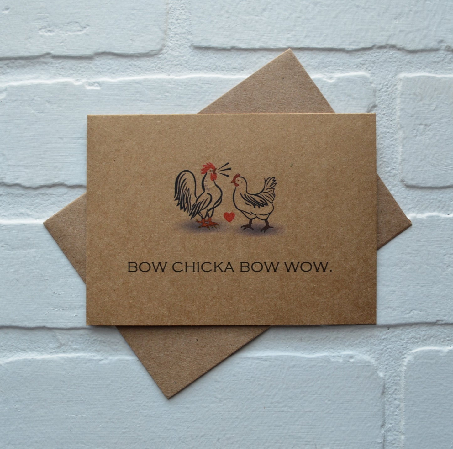 BOW CHICKA BOW WOW | Happy Easter | Holiday Card