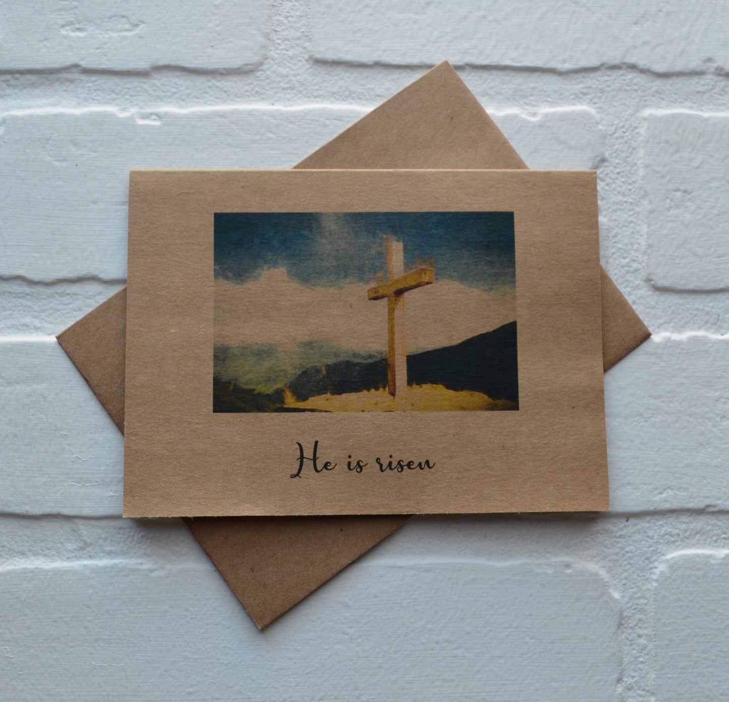 HE is risen | Happy Easter | Religious Greeting Card