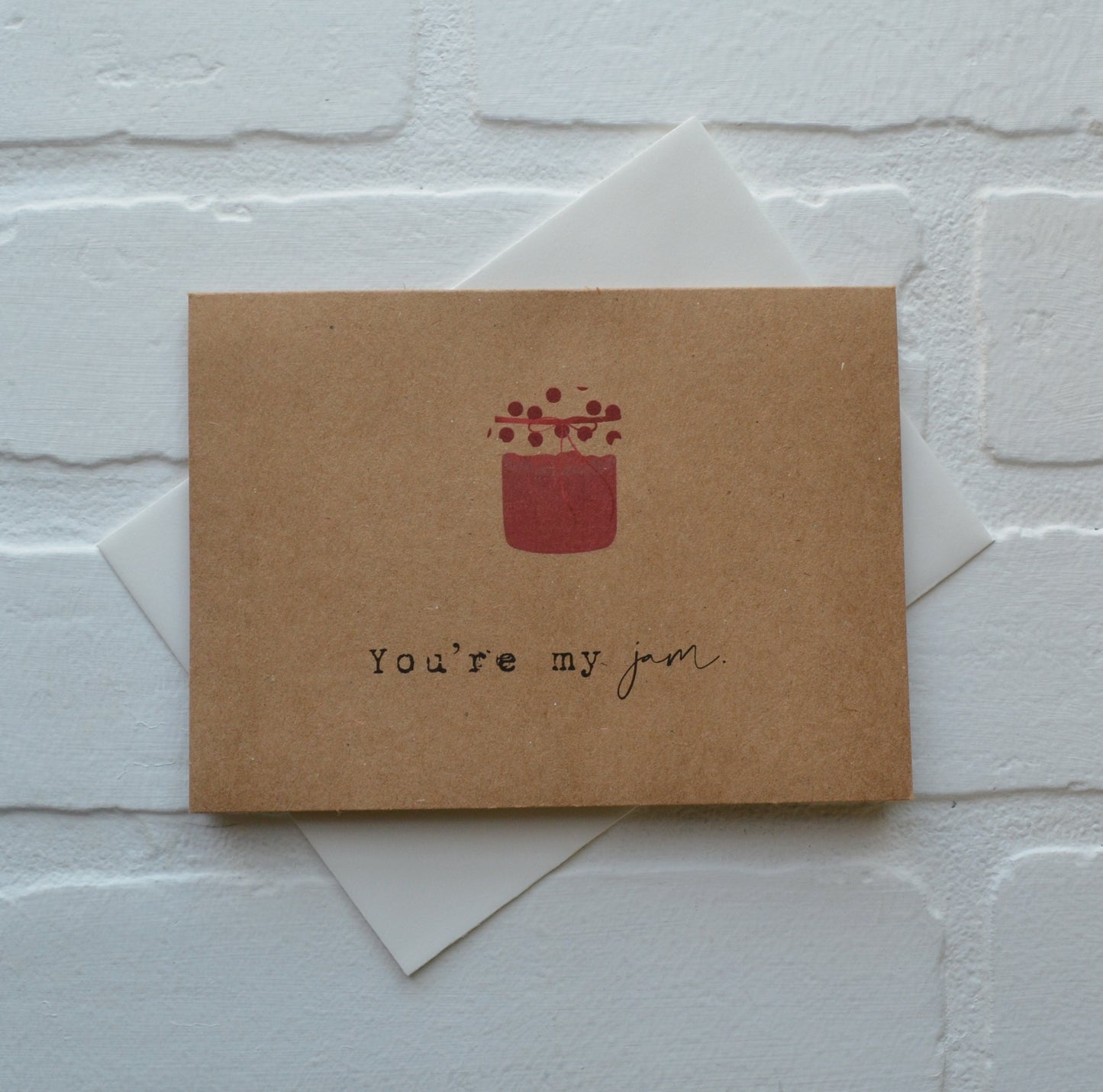 You're my jam | funny greeting card pun cards | Happy Valentines Day