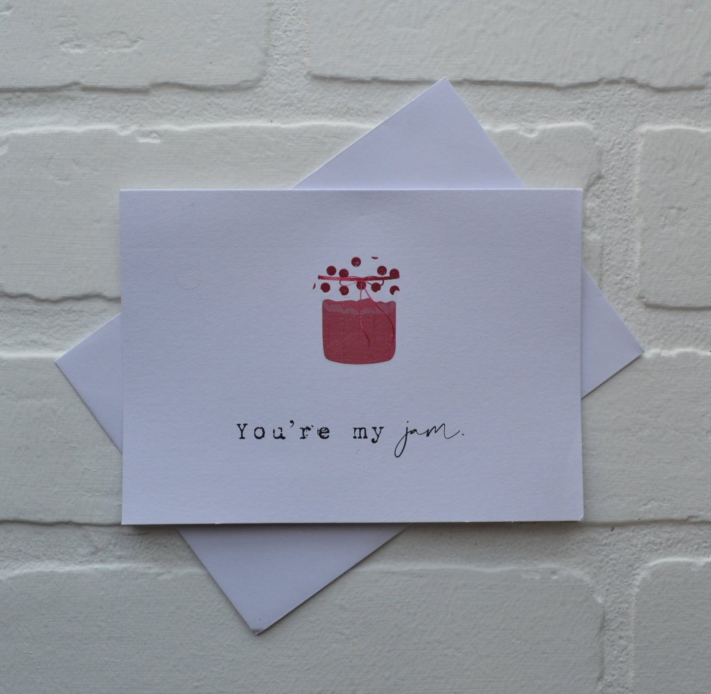 You're my jam | funny greeting card pun cards | Happy Valentines Day
