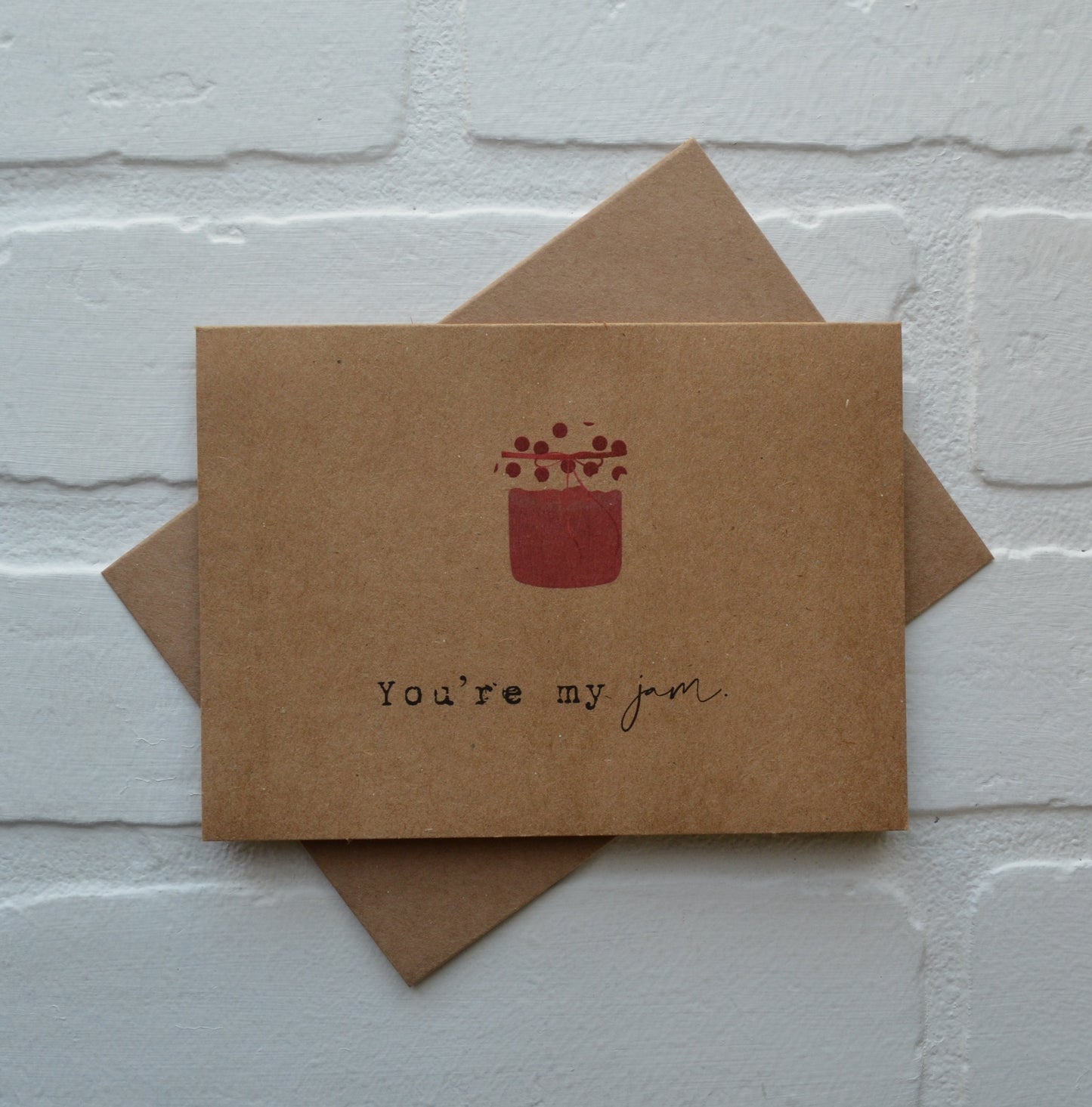 You're my jam | funny greeting card pun cards | Happy Valentines Day