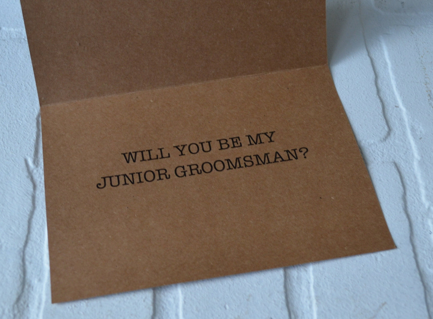 From wingman to groomsman | groomsmen proposal card | wedding party invite