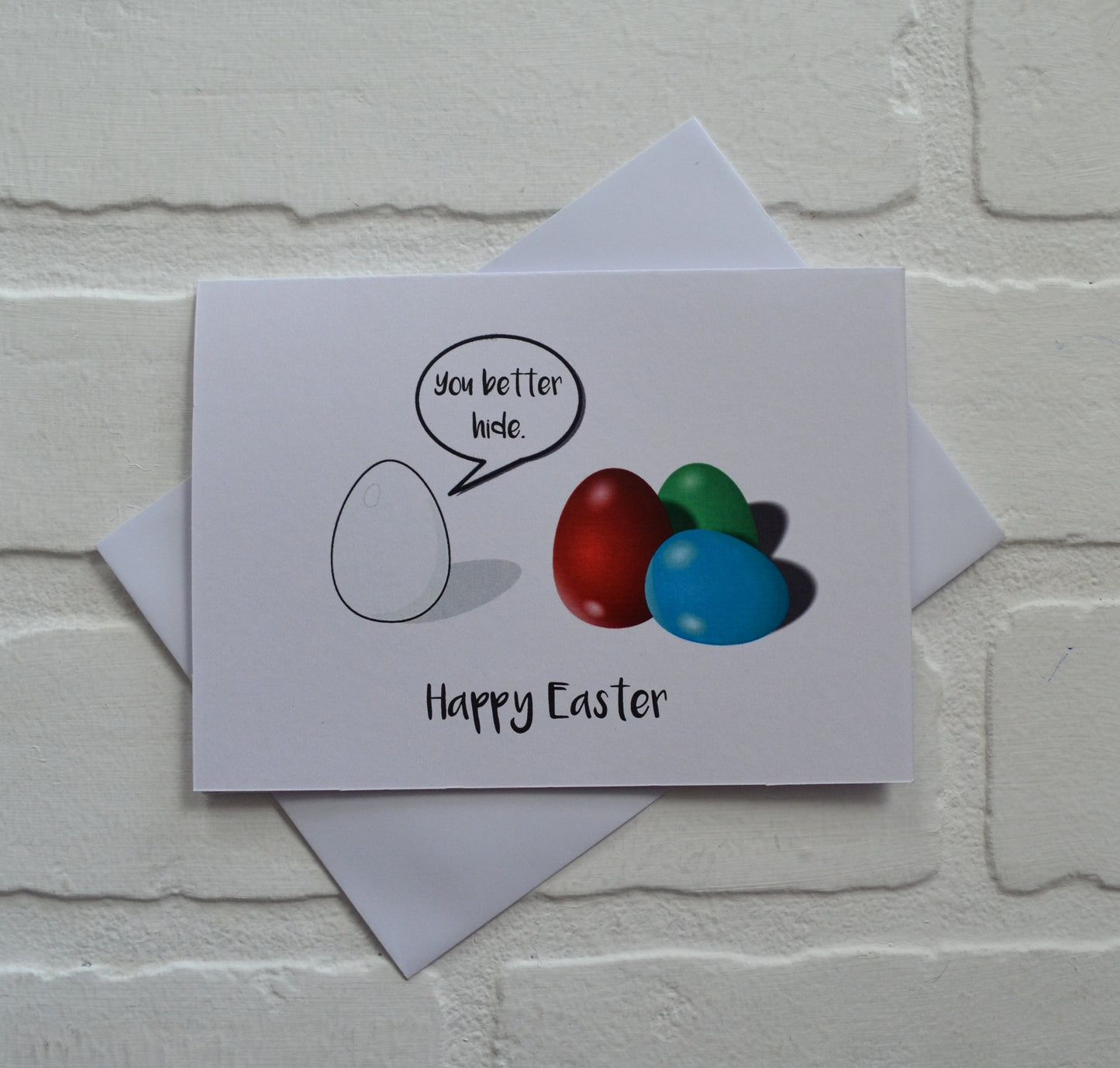 You better hide | Happy Easter | Holiday Card