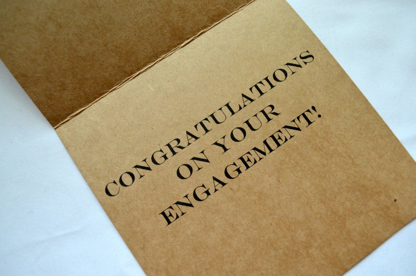 Sh*t just got real engagement card | wedding card | congratulations on your engagement | funny engagement kraft card congrats shit got real