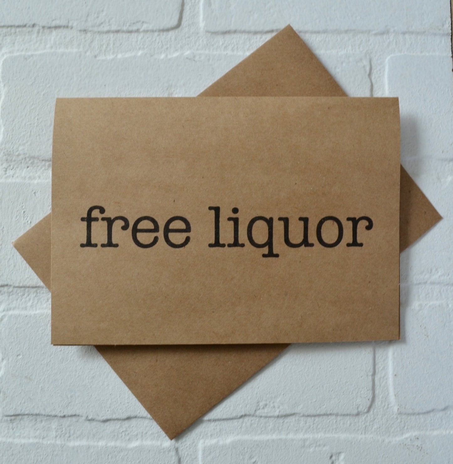 Free liquor | bridesmaid proposal card | wedding party invite